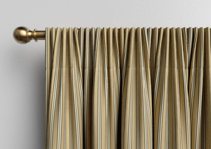 The British Stripe Co. Mary, Derwent No.1 - Made to Measure Curtains - Image 9